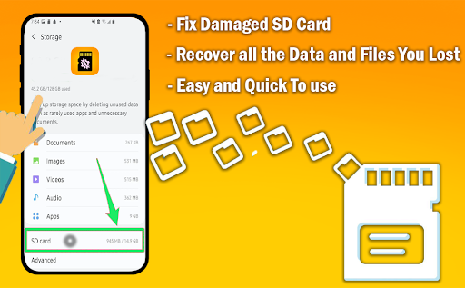 komputer Repair SD Card