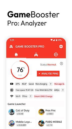 komputer Game Booster Pro: Turbo Mode