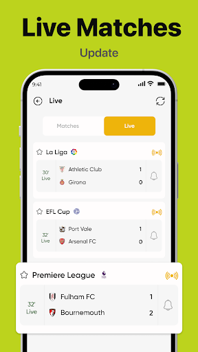 Football - Live Soccer Scores پی سی