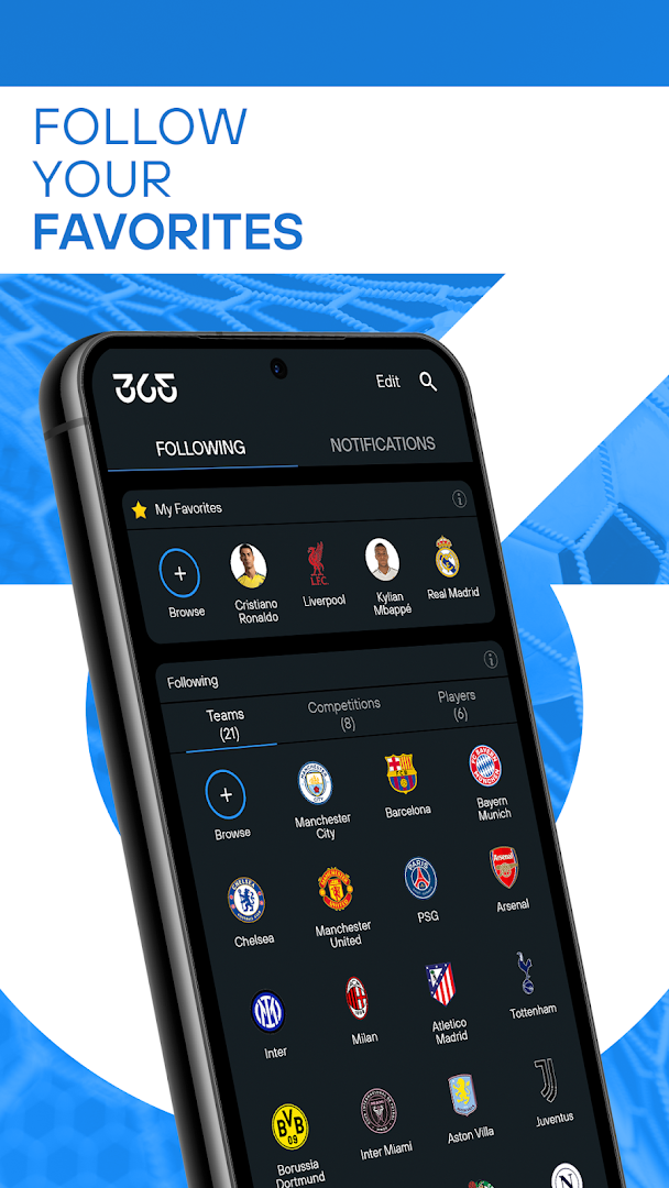 365Scores: Live Scores & Sports News PC