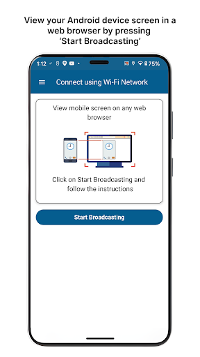 Screen Cast -View Mobile on PC الحاسوب