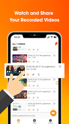 Super Screen Recorder, Capture পিসি