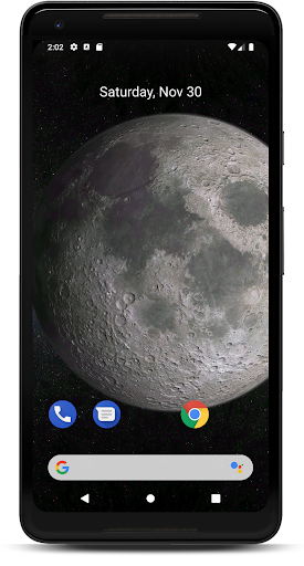 Luna 3D Sfondo animato