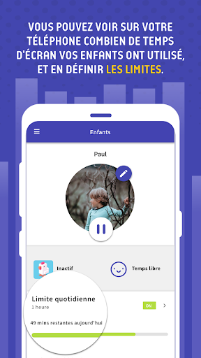 Contrôle parental Screen Time PC