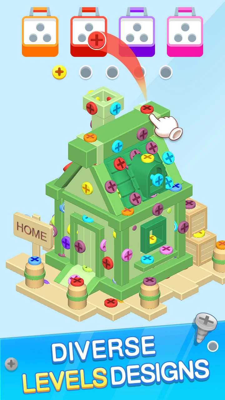 Screw Away: 3D Pin Puzzle para PC