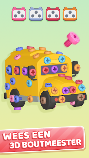 3D Bout Meester: Klemschroef
