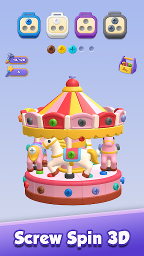 Screw Spin: 3D Color Sort PC