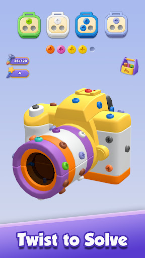 Screw Spin: 3D Color Sort PC