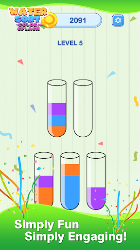 वाटर सॉर्ट: कलर स्प्लैश PC