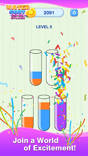 वाटर सॉर्ट: कलर स्प्लैश PC