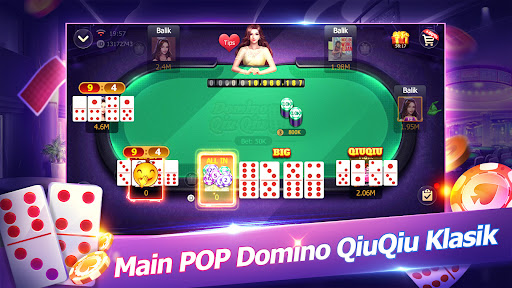 Domino QiuQiu 99 QQ Gaple Slot PC