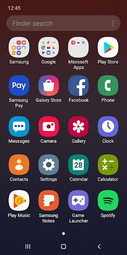 komputer Samsung One UI Home