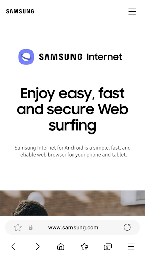 Samsung Internet Browser Beta para PC