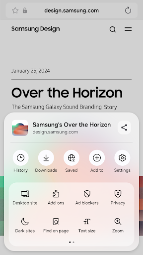 Samsung Internet Browser Beta