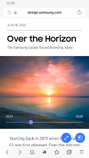 Samsung Internet Browser Beta