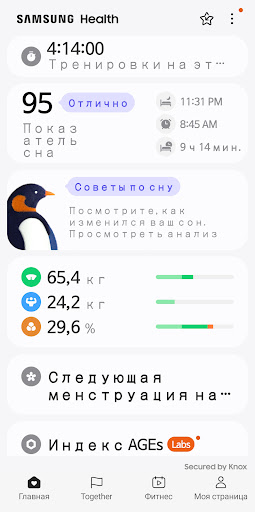 Samsung Health ПК