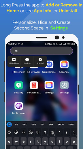 Second Space: Launcher