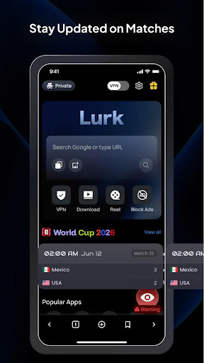 Lurk: Secure Private Browser الحاسوب