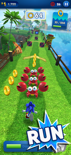 Sonic Dash - Eindeloos rennen PC