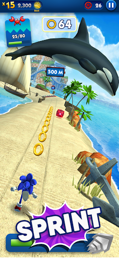 Sonic Dash SEGA Rennspiele PC