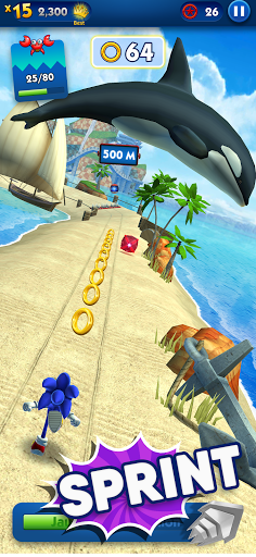 Sonic Dash - Jeux de Course