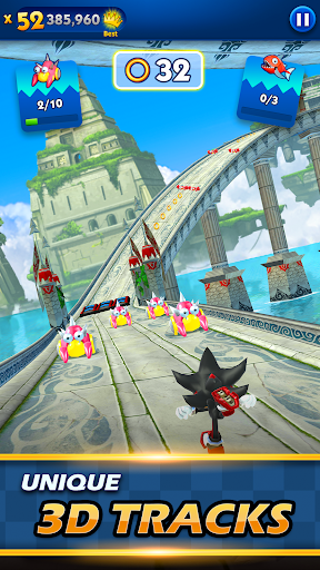 Sonic Dash เกมวิ่งไม่รู้จบ