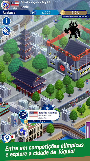 Sonic nos Jogos Olímpicos de Tóquio 2020 para PC