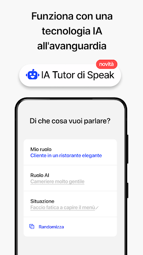 Speak - Impara l'inglese