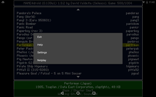 MAME4droid  (0.139u1) para PC