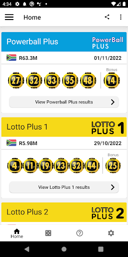 National Lottery Results ПК