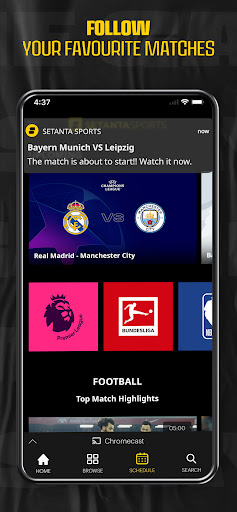 Setanta Sports: Sports TV App