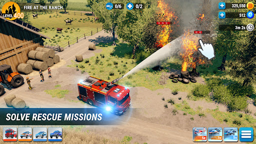 EMERGENCY HQ: firefighter game