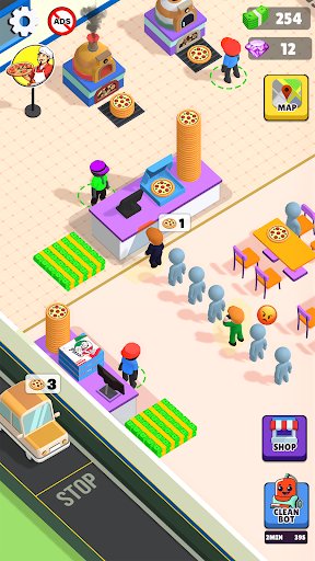 Idle Pizza Shop Tycoon Game PC