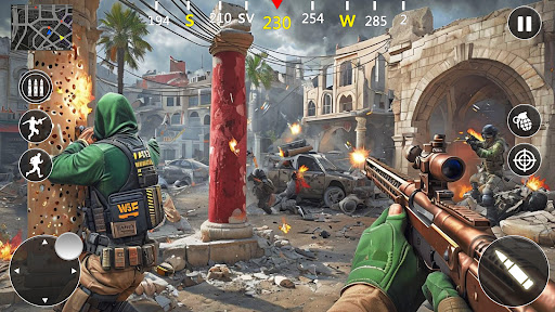 FPS Commando Shooting Games 3D