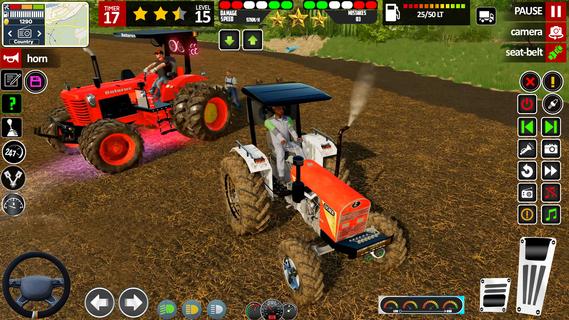 US Farming Tractor Games 3d