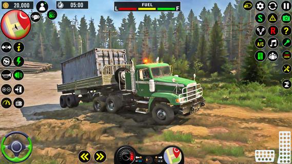 स्नो मड ट्रक ड्राइविंग गेम 3डी PC