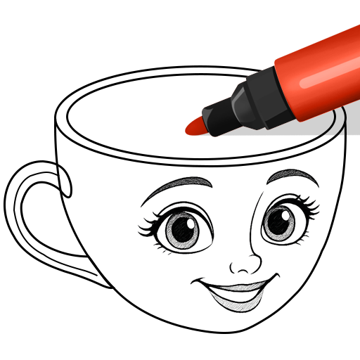 Coloring Page ASMR Drawing