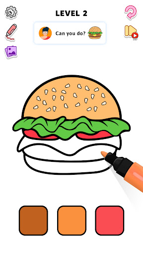 Coloring Page ASMR Drawing পিসি