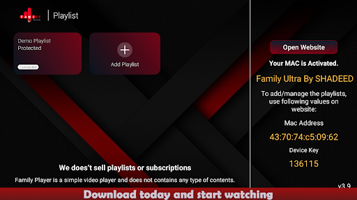 Family Player Official PC