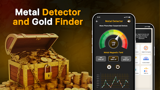 komputer Gold Detector & Gold Scanner