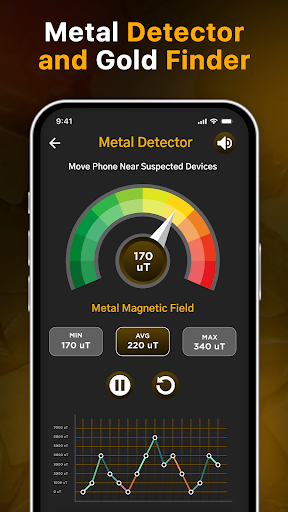 komputer Gold Detector & Gold Scanner