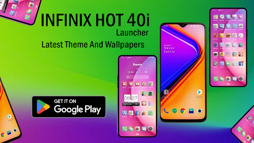 komputer Launcher INFINIX HOT 40i Theme