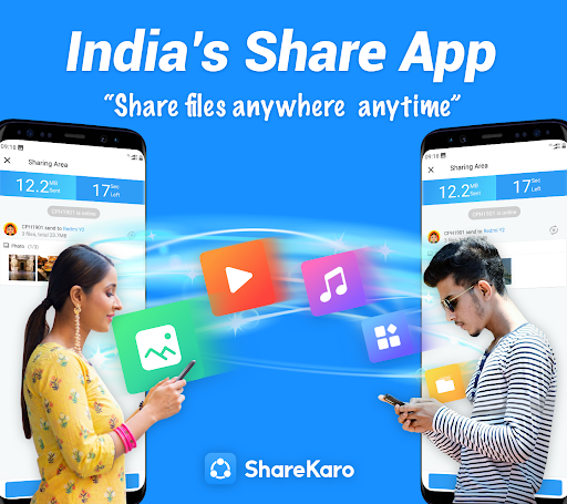 ShareKaro - India's Own Share App, Indian Shareit PC