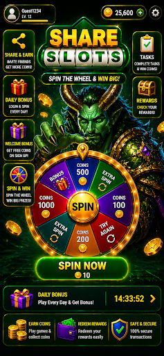 Share Slots - Real Rewards PC