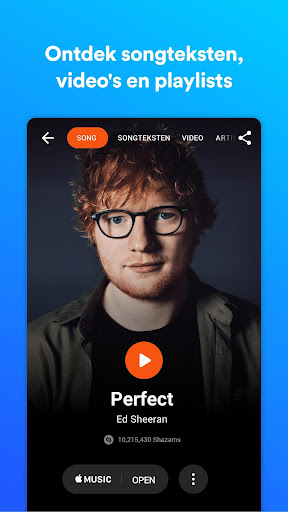 Shazam: muziek en concerten