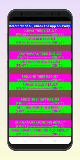 shillong teer- Common Number PC