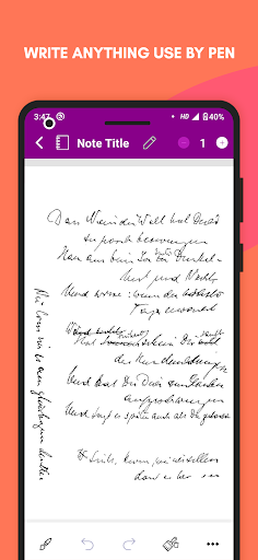 Super Handwriting Note پی سی