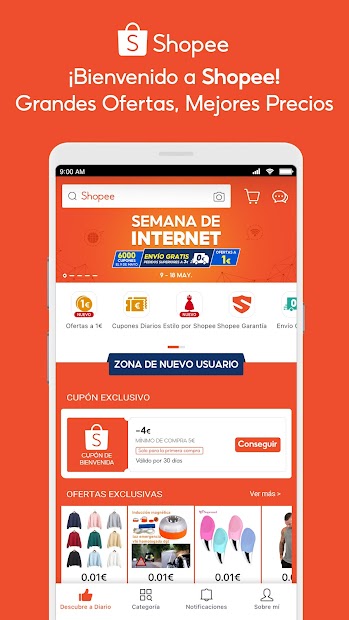 Shopee ES: Costo Cero de Envío PC