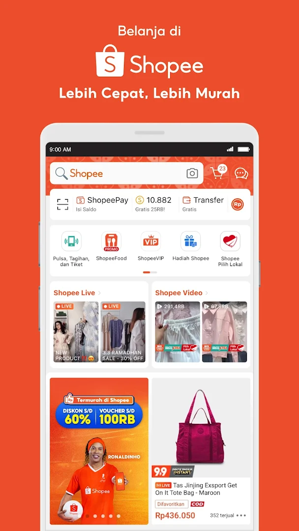 Shopee 9.9 Super Shopping Day PC