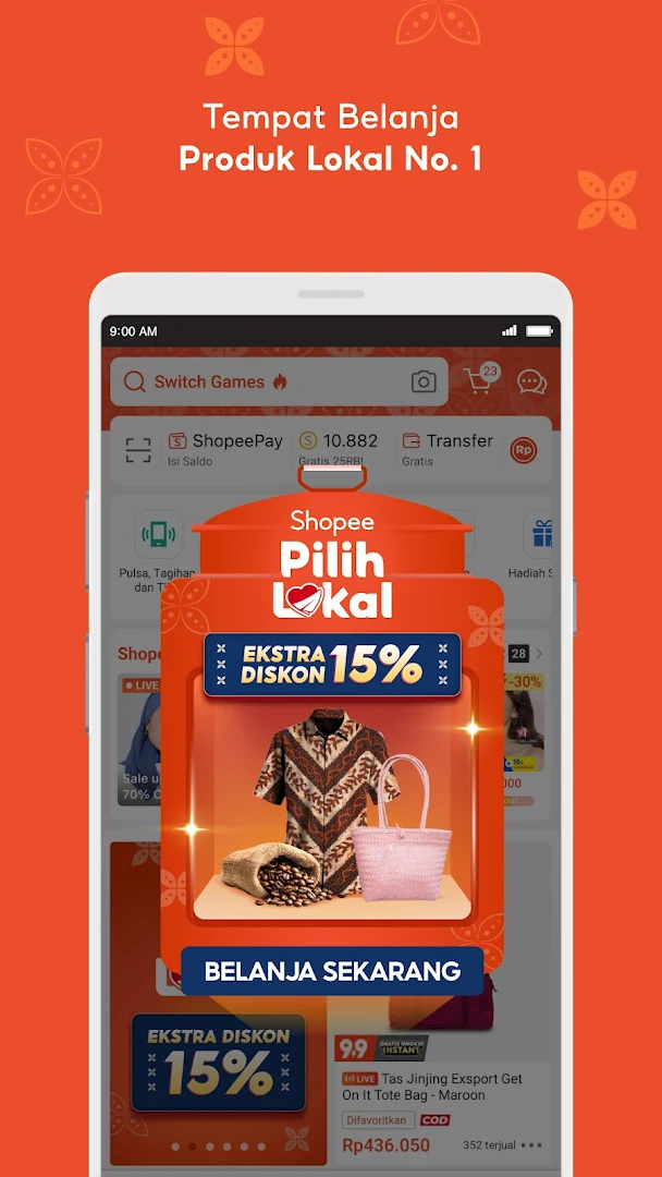 Shopee 9.9 Super Shopping Day PC